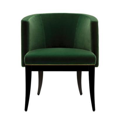 新中式經(jīng)典優(yōu)雅低調(diào)翡翠椅 heritage chairs emerald 賓館酒店會所KTV  設(shè)計師休閑椅餐椅