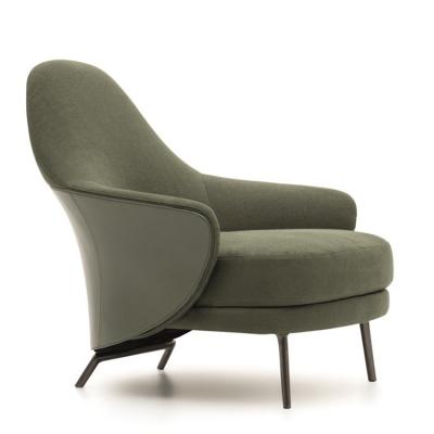 國(guó)際大牌上市 Minotti ANGIE Fabric armchair  異形休閑椅安吉扶手椅 酒店會(huì)所辦公家具椅子