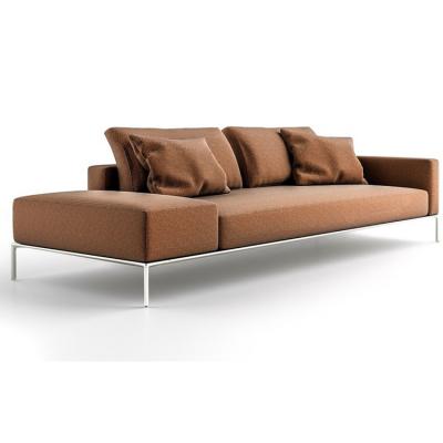 新品新款 不銹鋼拉絲電鍍無指紋封油沙發(fā) 雙人三人沙發(fā) Casamania & Horm DIZZY  sofa