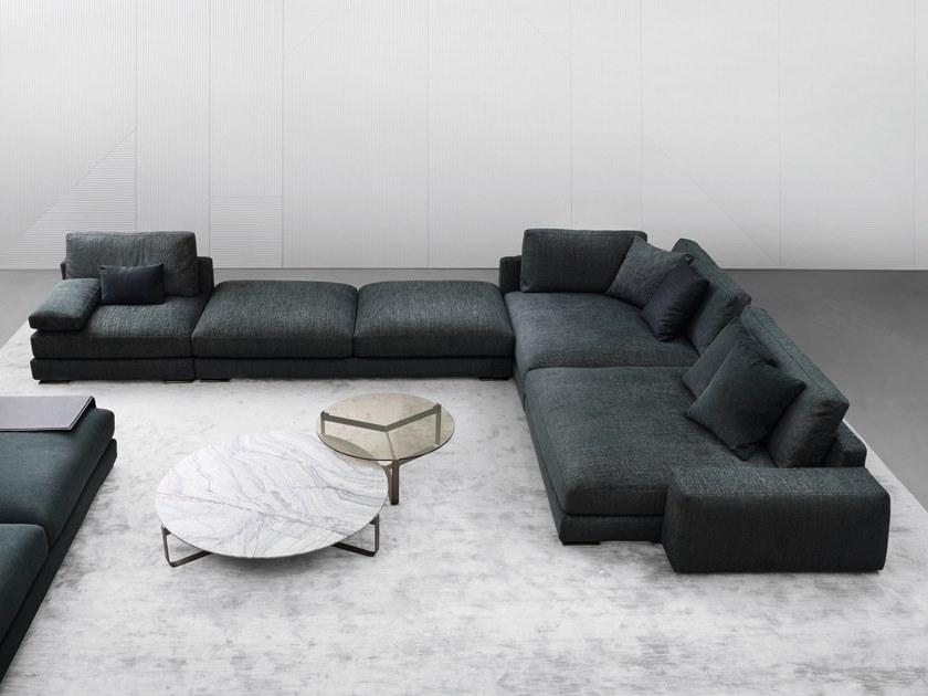 8款家具寬體沙發(fā)床Flou MYPLACE sofa 貴妃Emanuela Garbin布藝粗紋麻布雙人多人辦公酒店情侶沙發(fā)