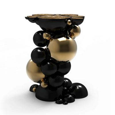 Boca do Lobo NEWTON牛頓茶幾變幻莫測宏偉樂趣鍍金球體半球體茶幾