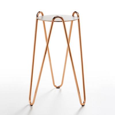 意大利Midj Apelle Chic  不銹鋼電鍍茶幾邊幾角幾Beatriz Sempere