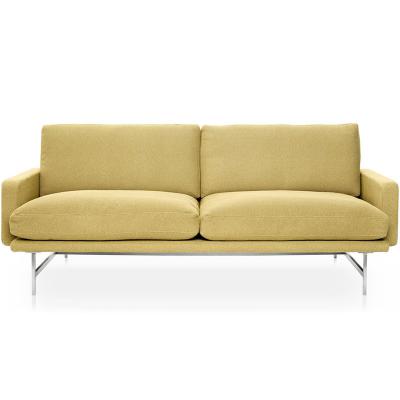 意大利 皮埃爾? 里梭尼雙人三人沙發(fā)布藝皮革超纖皮真皮定制小戶型樣品沙發(fā)