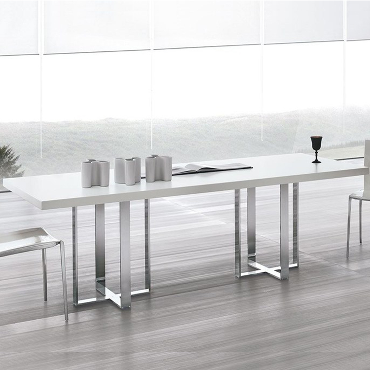 美國羅伯特大桌子 餐桌電腦桌大班桌辦公桌 會議桌 展出會展酒店會所前臺 不銹鋼五金大理石實(shí)木桌