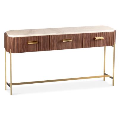 五金不銹鋼電鍍腳架 人造大理石 天然巖石 無限的創(chuàng)意馬爾科姆玄關桌新中式桌子柜子