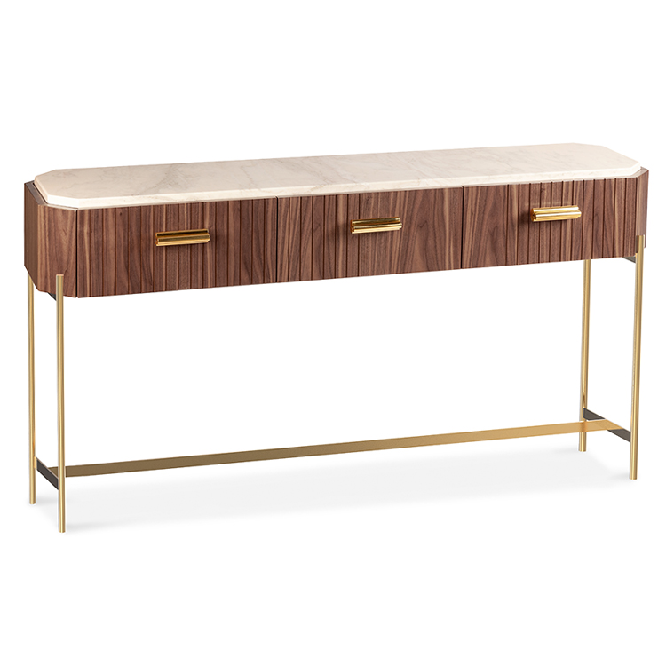 五金不銹鋼電鍍腳架 人造大理石 天然巖石 無限的創(chuàng)意馬爾科姆玄關桌新中式桌子柜子