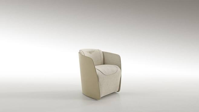 賓利家具家居定制 橄欖球扶手椅 皮革布藝西皮超纖仿真皮 休閑椅單人沙發(fā)椅