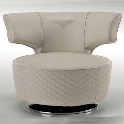 賓利家具牛角椅休閑椅單人沙發(fā)椅BENTLEY HOME  BULL 不銹鋼金色腳電鍍無(wú)指紋