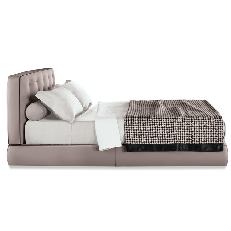 Minotti 意大利Rodolfo Dordoni貝德福德床鋪系列布藝皮質(zhì) 大人兒童房床鋪 樣品房酒店家具定制