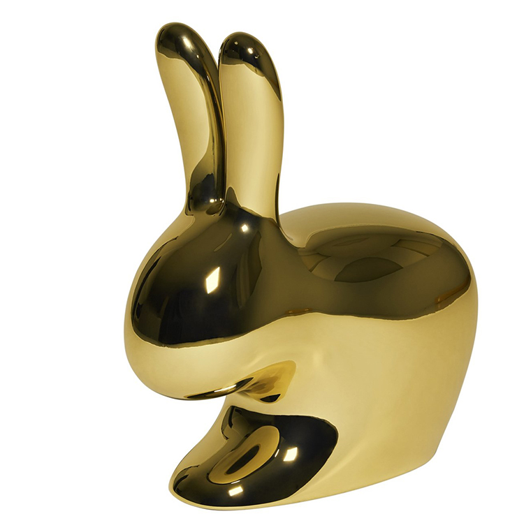 新品喬凡諾尼設(shè)計新品 凱波兔金屬 Qeeboo RABBIT METAL Toys Stefano Giovannoni