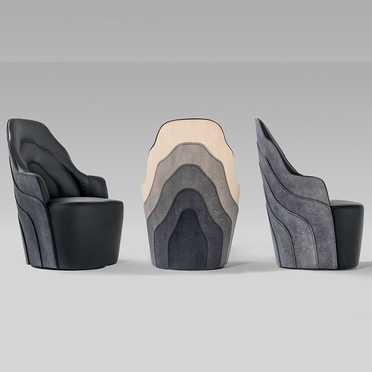 巴塞羅那設(shè)計時裝沙發(fā)椅 By BD Barcelona Design Couture Sofa chair F?RG & BLANCHE