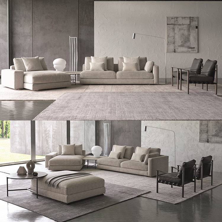 意大利?Flou Emanuela Garbin  MYPLACE沙發(fā) 方塊布藝皮質(zhì)沙發(fā)規(guī)格可定制