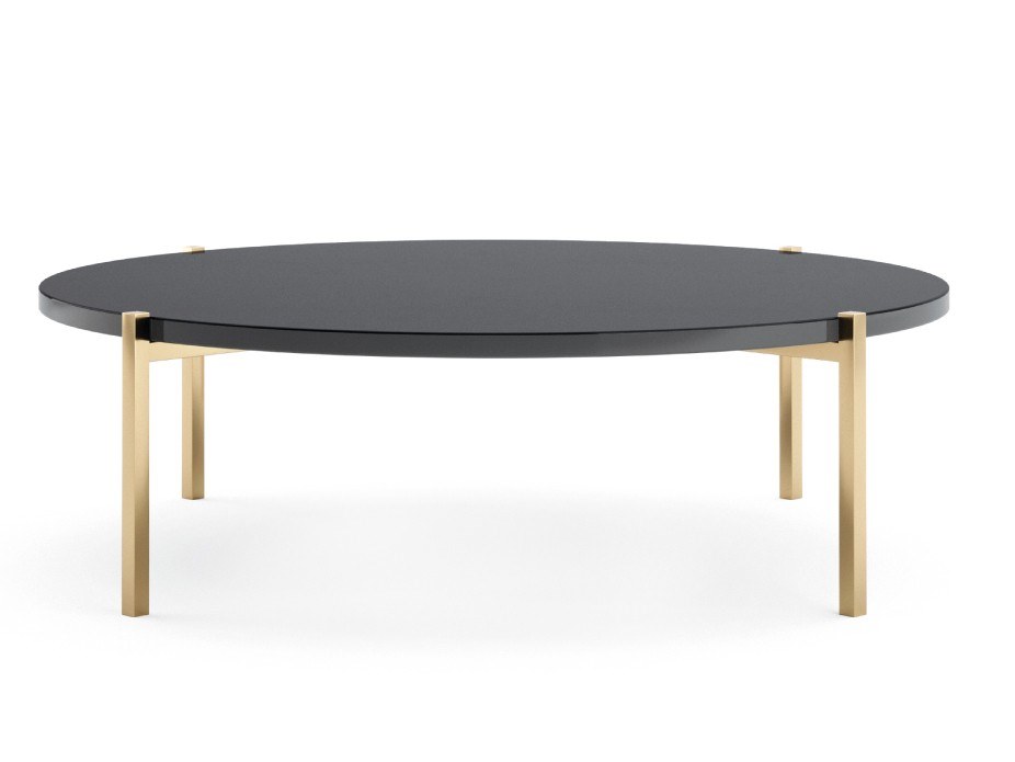 葡萄牙Portugal  PRADDY TIGER Tea table  五金電鍍大理石實木極簡茶幾