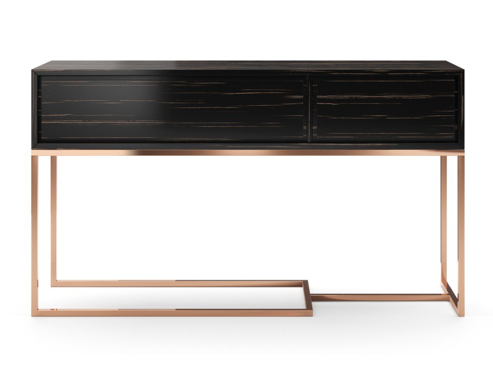 葡萄牙玄關桌 Portugal PRADDY MISSOURI Console Tables 不銹鋼金色銅色電腦桌辦公桌書桌置物柜