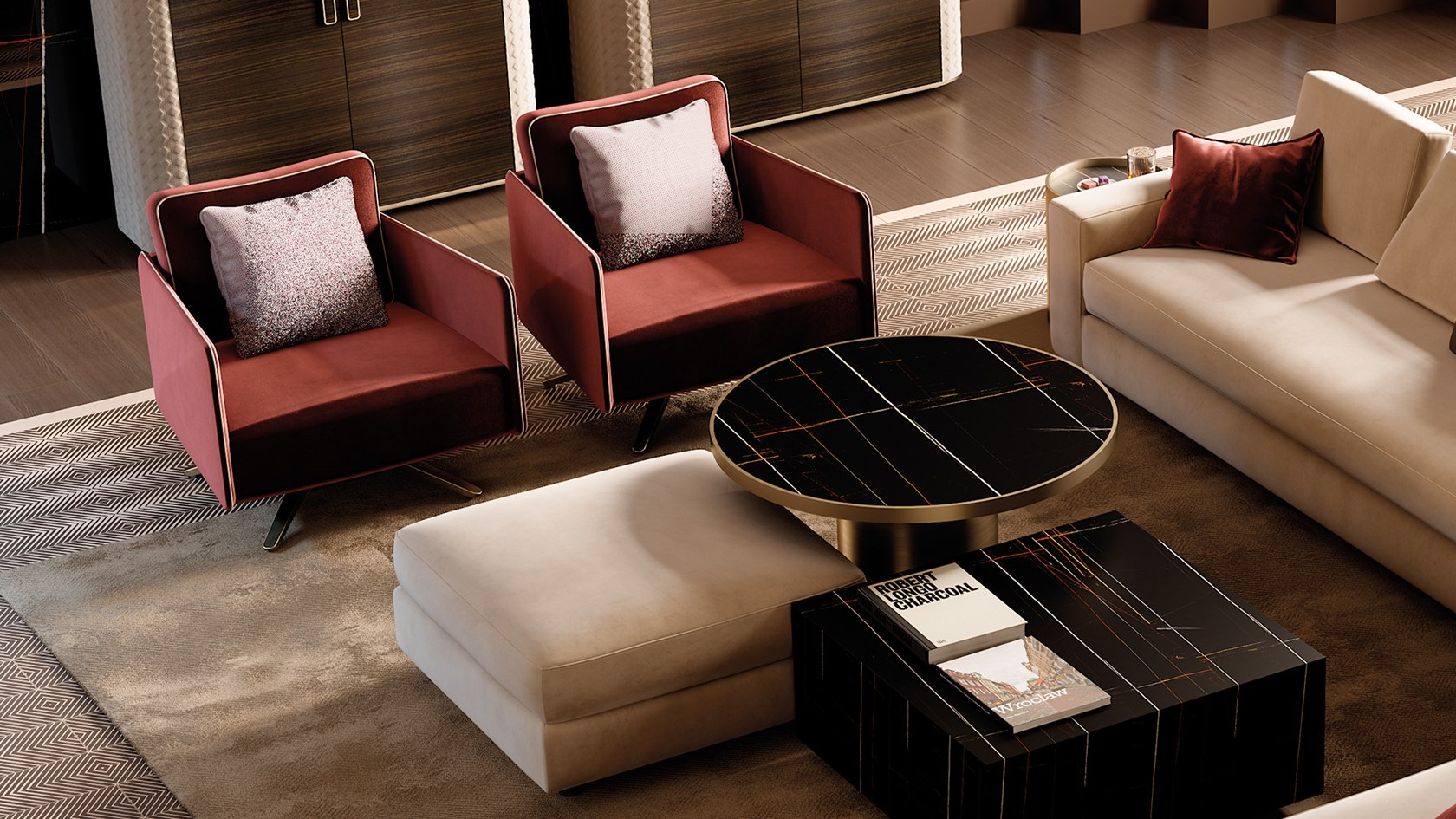 意大利 Reflex Emanuele Missaglia DIAMANTE sofa 鉆石沙發(fā) 布藝真皮不銹鋼沙發(fā)休閑椅