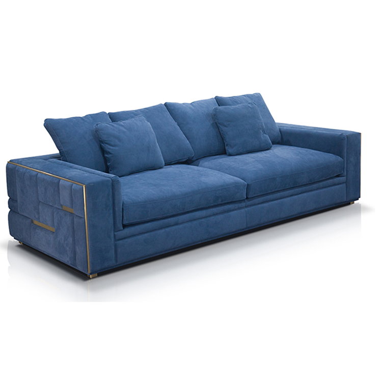 Visionnaire ? Sofa 輕奢沙發(fā) 單人位雙人位三人位沙發(fā) 標準版 不銹鋼拉絲嵌入包邊方塊方格磚塊沙發(fā)