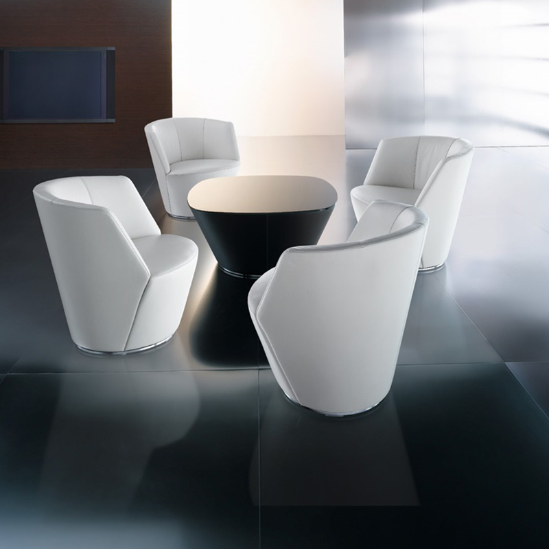 奧地利皇家宮廷供應(yīng)商德國(guó)萬(wàn)德諾 WALTER KNOLL  iF設(shè)計(jì)獎(jiǎng)紅點(diǎn)獎(jiǎng)作品 單人位沙發(fā)椅餐椅洽談椅茶幾組合