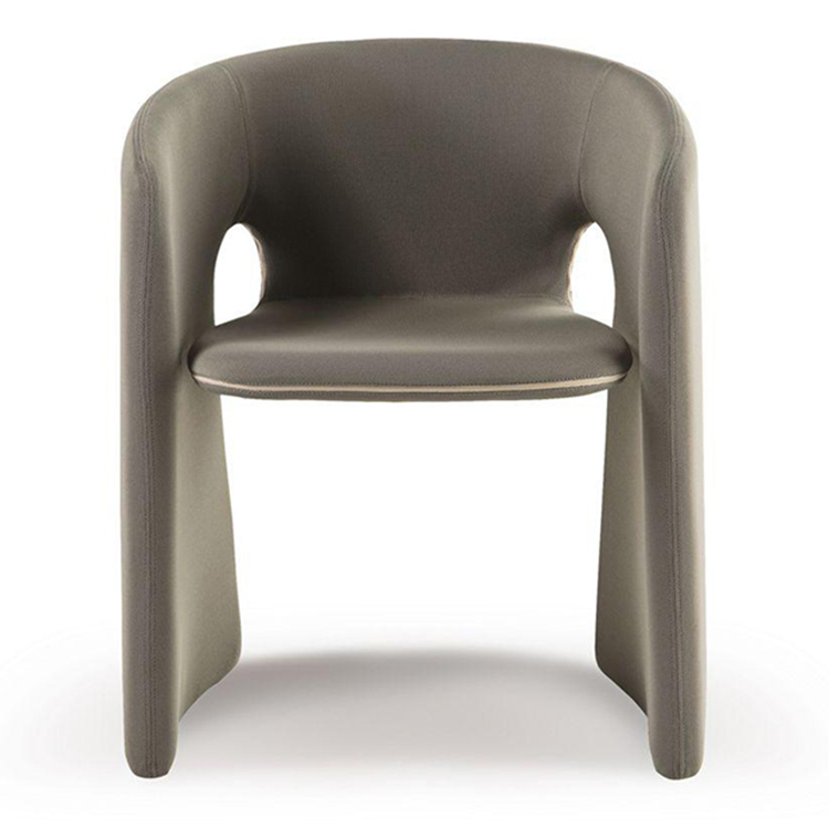 法國(guó)設(shè)計(jì)師 Cedric Ragot 羅奇堡餐椅極簡(jiǎn)扶手休閑椅意式極簡(jiǎn)沙發(fā)單人椅子