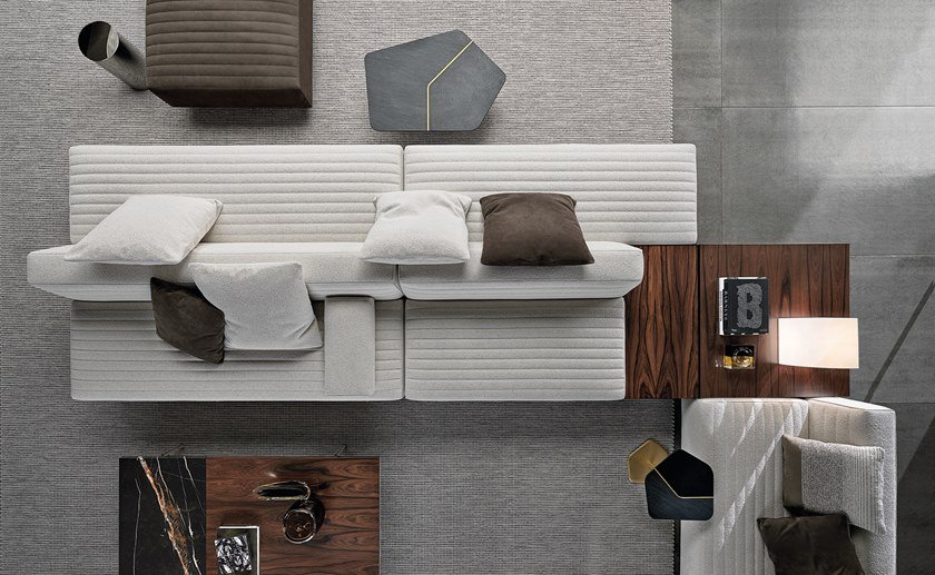 意大利Minotti  Roger sofa米諾蒂魯?shù)婪蛟O(shè)計(jì)羅杰sofa沙發(fā) 實(shí)木五金軟包意式極家具