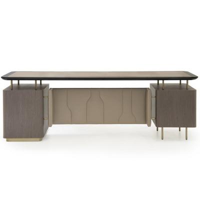 意大利Formitalia 福米托 PANAMERA  desk利帕拉梅拉辦公桌 輕奢豪華意式總裁經(jīng)理老板家具