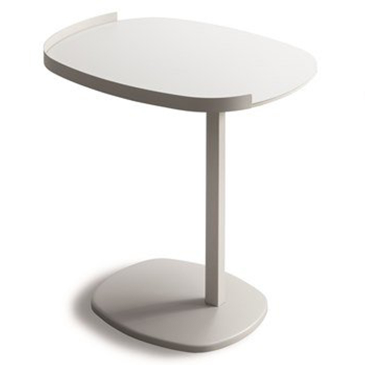 2款Flou伊曼紐拉設計弗洛維多利亞茶幾 單圍邊半盤邊圍欄五金不銹鋼電鍍茶幾