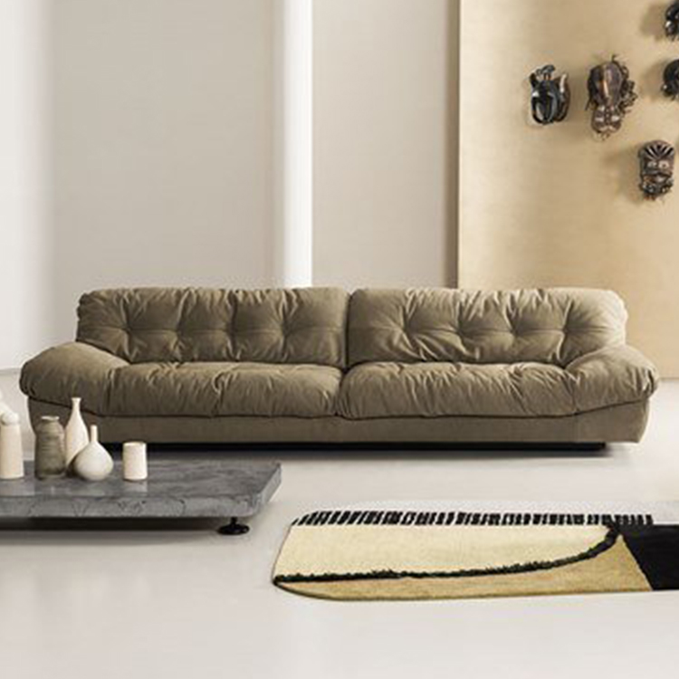 實物 意大利巴克斯特米蘭沙發(fā)磨砂布 皮革 真皮沙發(fā) 保拉·娜沃尼可定制家具沙發(fā)