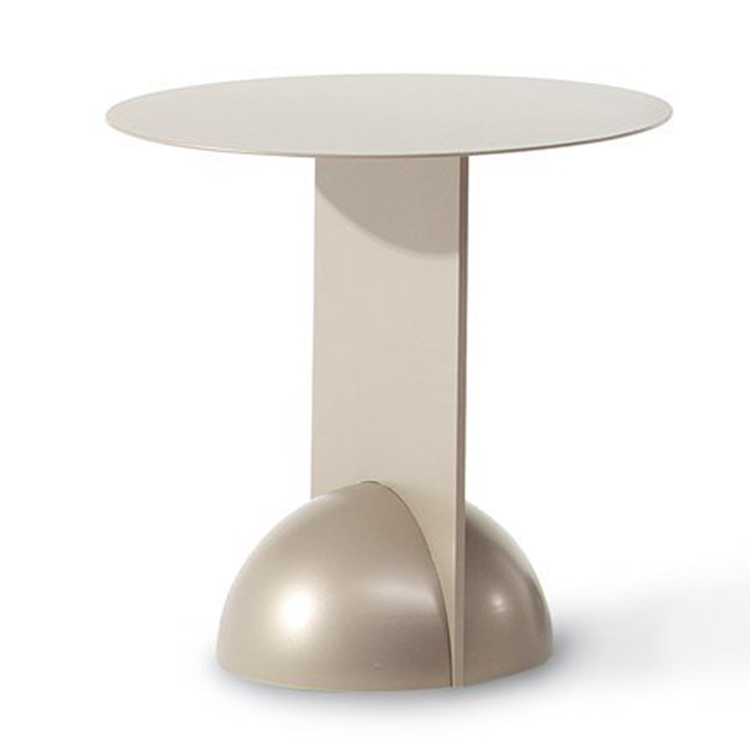 Alain Gilles新款意大利博納爾多結(jié)合體茶幾  半球圓矩形幾何邊幾角幾 酒店會(huì)所家用商用五金不銹鋼軟包沙發(fā)椅Bonaldo COMBINATION Tea table