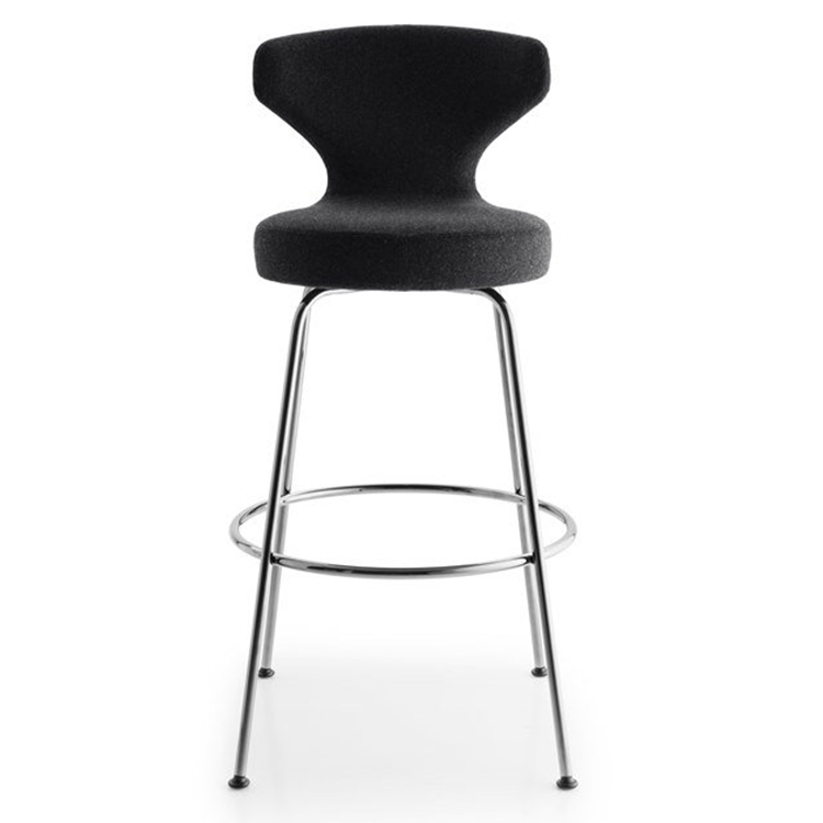 8款吧椅Naoto Fukasawa 意大利BEB 鳳蝶凳子高腳椅 五金不銹鋼腳 蝴蝶靠背椅深澤直人設計