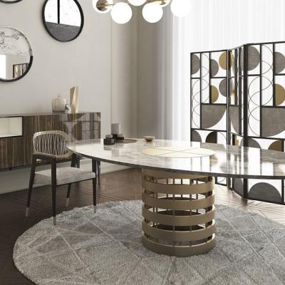 羅薩托Hangar Design康拉德桌子 不銹鋼實(shí)木大理石五金餐桌辦公桌大班桌 ROSSATO CONRAD Table