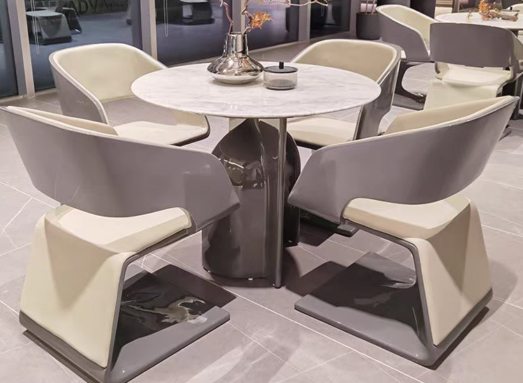 法國設計師休閑椅子ORA GAMI by Ora ?to 玻璃鋼軟包家具 時尚簡潔