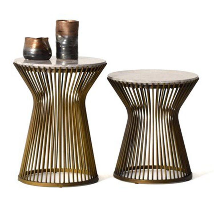 四款:Albania 2022 VIP DIAMOND Tea table 阿爾巴尼亞 宇宙茶幾玻璃鋼漆面/不銹鋼/電鍍金色茶幾/金色銅色電鍍