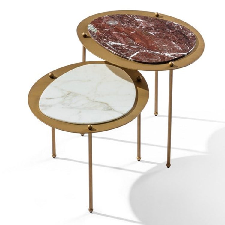 4款茶幾 Carpanese 意大利Matteo Zorzenoni設(shè)計(jì)不銹鋼木大理石玻璃亞克力邊幾角幾