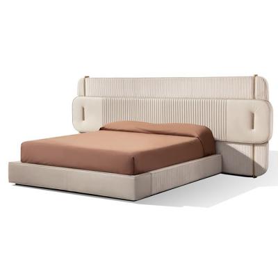 Carpanese Home 多款床鋪系列新款 不銹鋼電鍍金色實木布藝皮革床鋪 復(fù)古后現(xiàn)代家具