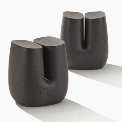 Jean-Marie Massaud意大利波莉弗母凳子茶幾兩用設計師Artefatto玻璃鋼組合茶幾