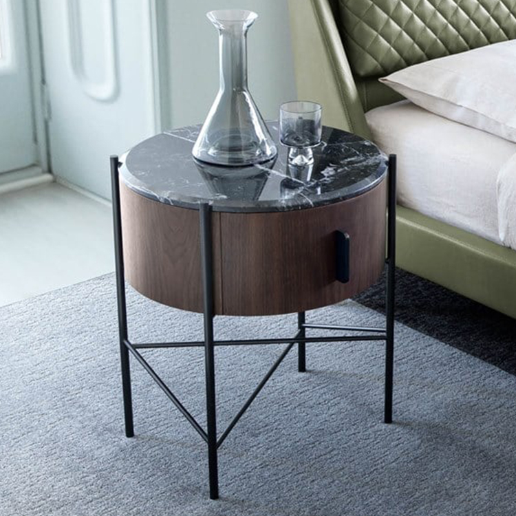 4款茶幾Massimo Castagna 意式拼色雙用柜頭柜 Potocco不銹鋼大理石邊幾角幾