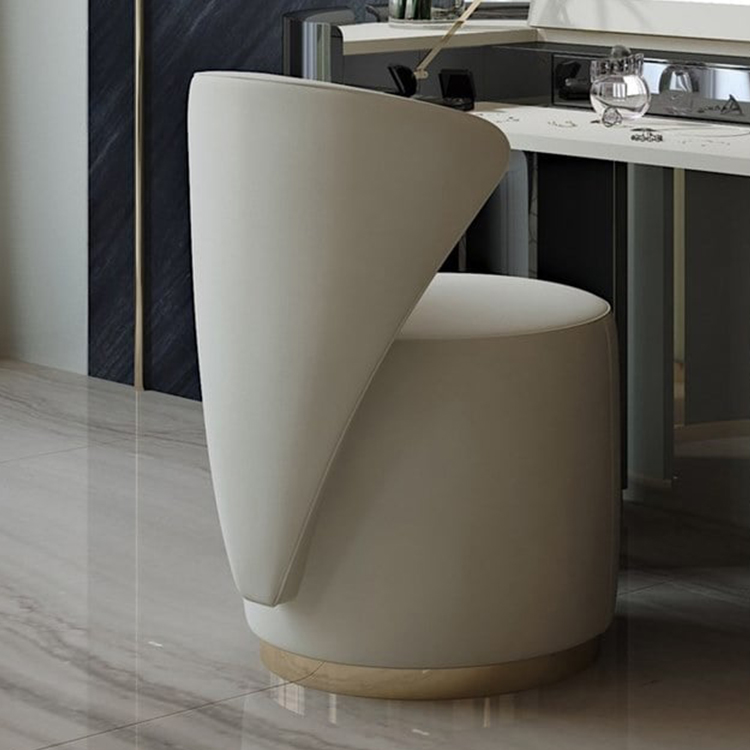 2款 意大利Longhi盧吉家具lueasygi 不銹鋼單人位沙發(fā)椅 化妝凳Bizzotto Italia