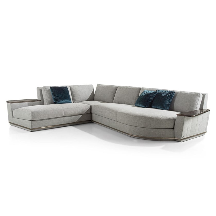 2款輕奢茶幾面組合沙發(fā)Longhi 盧吉家具lueasygi Giuseppe Iasparra 不銹鋼大理石