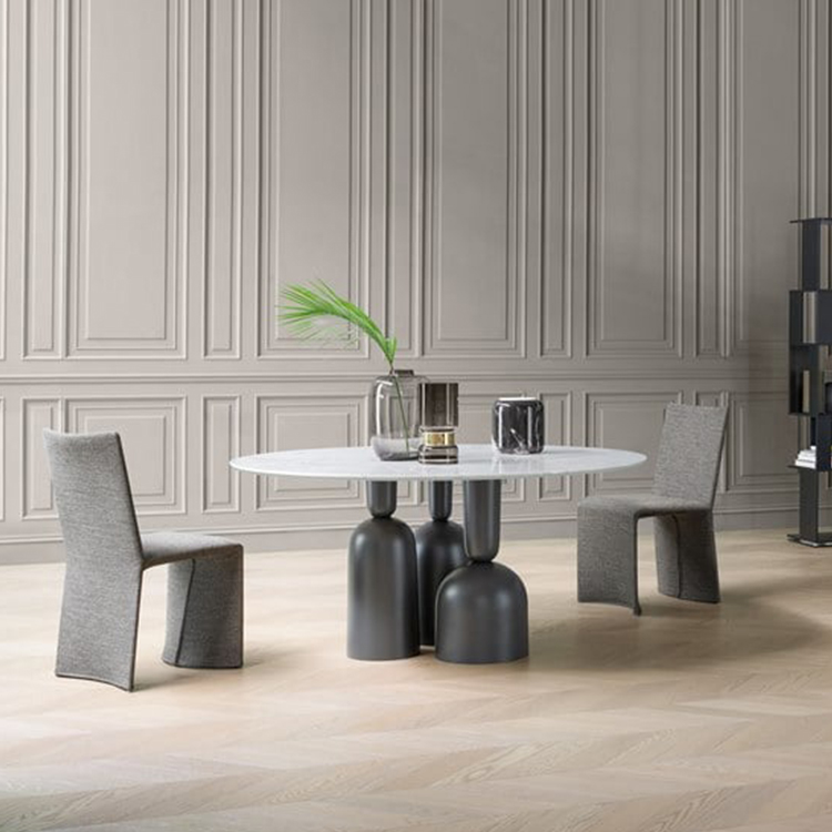 2款意大利Bonaldo 方形圓形餐桌Roberto Paoli 圓形腳 會(huì)議桌大班桌大茶幾