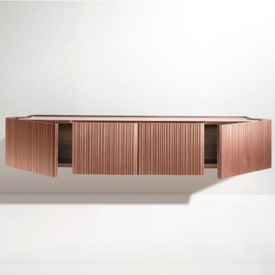 3款意大利DE CASTELLI金屬鍍金銅色多用途柜電視柜蕉櫥柜酒柜衣柜Adriano Design 輕奢后現(xiàn)代復古