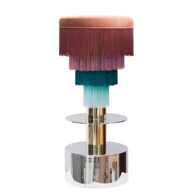 3款MAMBO舞獅胡須高腳吧凳Masquespacio西班牙Matteo Thun五金休閑躺椅皇冠帝皇