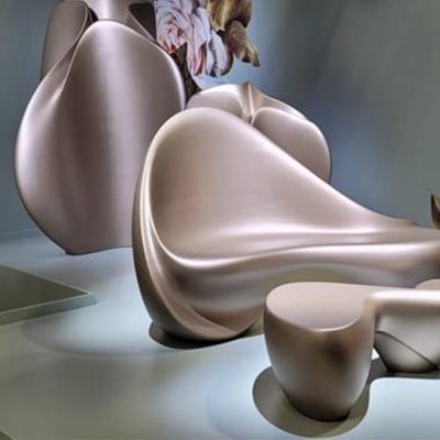 九款Zaha Hadid玻璃鋼Ditre Italia 沙發(fā)茶幾邊桌餐桌裝飾物人形Jaime Hayon