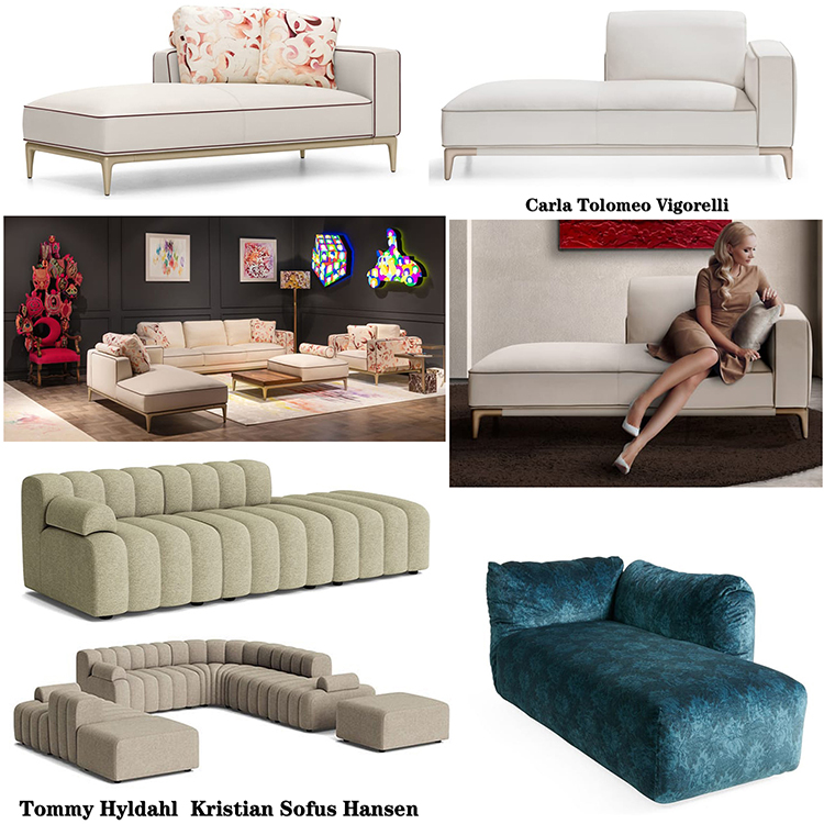 2024年8款Antonio Citterio午睡沙發(fā)床Tommy Hyldahl工作室沙發(fā)床蘭博基尼小戶型辦公沙發(fā) 4S店汽車銷售接待 經(jīng)理總裁家具