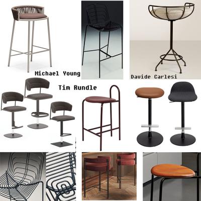 十款2024年吧椅Pastina五金不銹鋼Matteo Stucchi鐵藝吧凳子Tim Rundle高腳椅