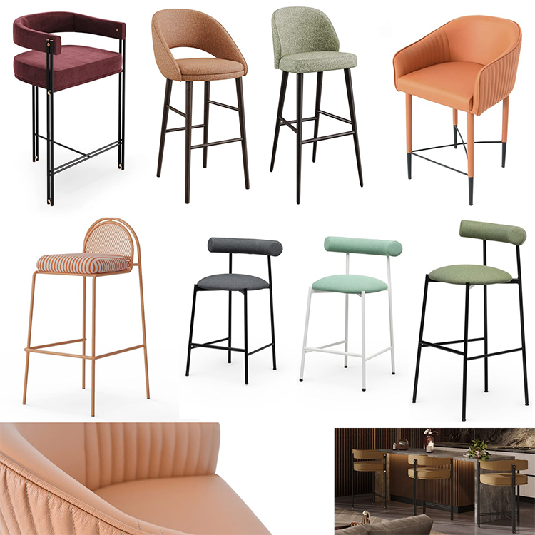 十款2024年吧椅Pastina五金不銹鋼Matteo Stucchi鐵藝吧凳子Tim Rundle高腳椅