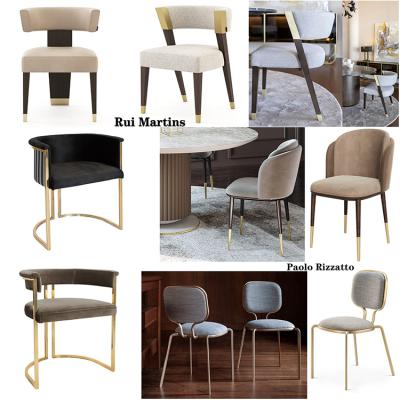 2024年十款餐椅Stefan Borselius優(yōu)雅洽談椅Rui Martins小型號休閑椅新中式輕奢實木家具