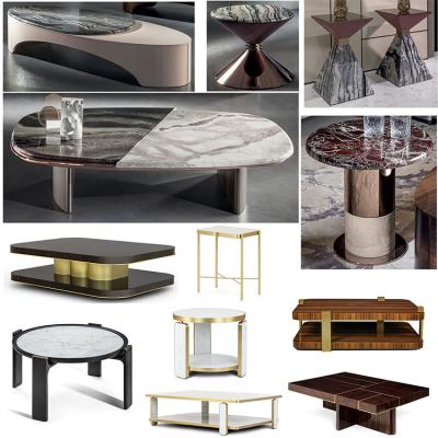 10款新品Giuseppe Viganò茶幾隆吉奢華厚重感家居Roberto Lazzeroni設計