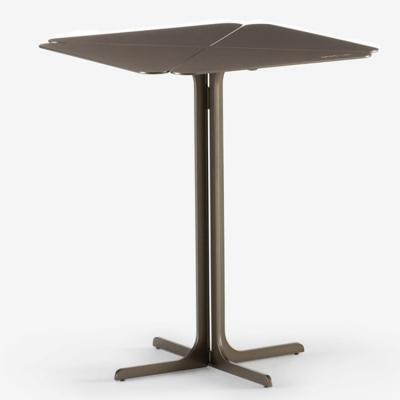 五款Flou不銹鋼輕奢茶幾Luigi Lanzi餐桌子Rodolfo Dordoni圓形方形Rodolfo Dordoni