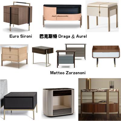 10款新品巴克斯特Matteo Zorzenoni設計床頭柜茶幾兩用新中式復古輕奢