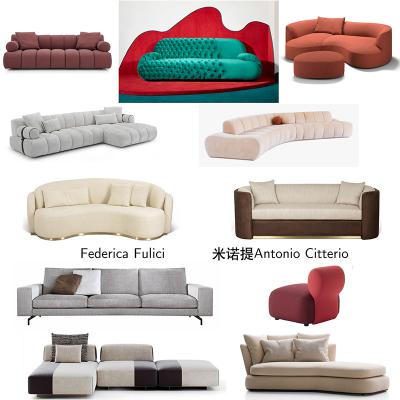 十款A(yù)ntonio Citterio大師設(shè)計(jì)新品 Minotti米諾蒂Vittorio Paradiso 雙人多人午睡沙發(fā)床