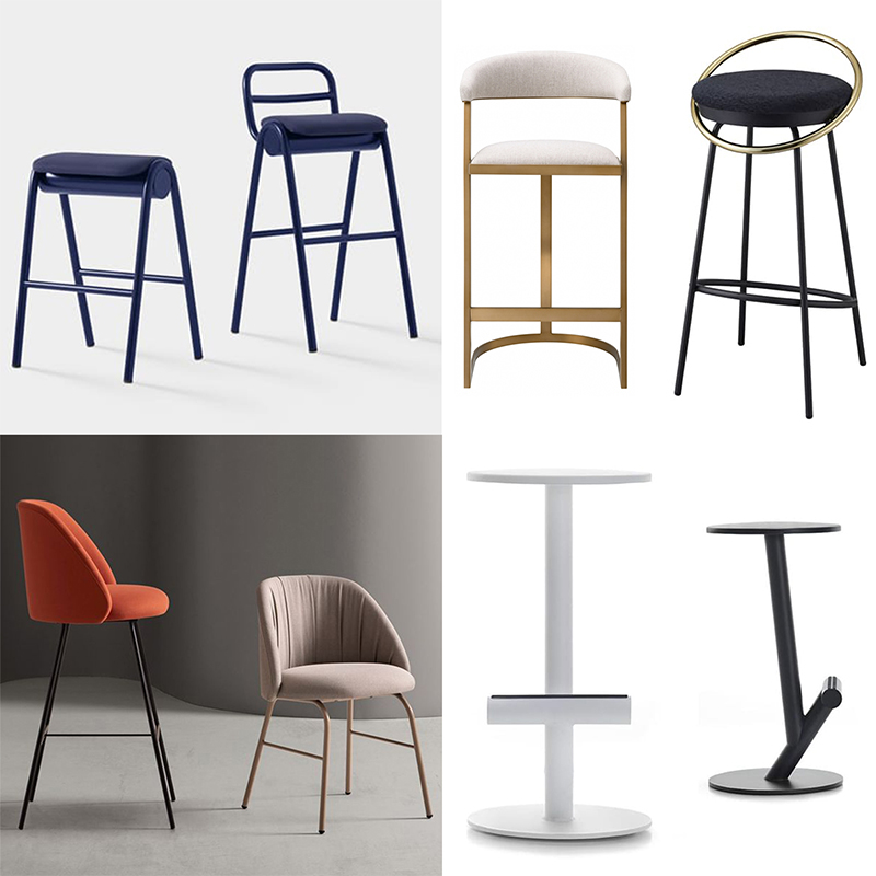 國(guó)際新品2025年十款Beatriz Sempere設(shè)計(jì)酒吧椅柜臺(tái)桌廚房島辦公商業(yè)空間家用凳子